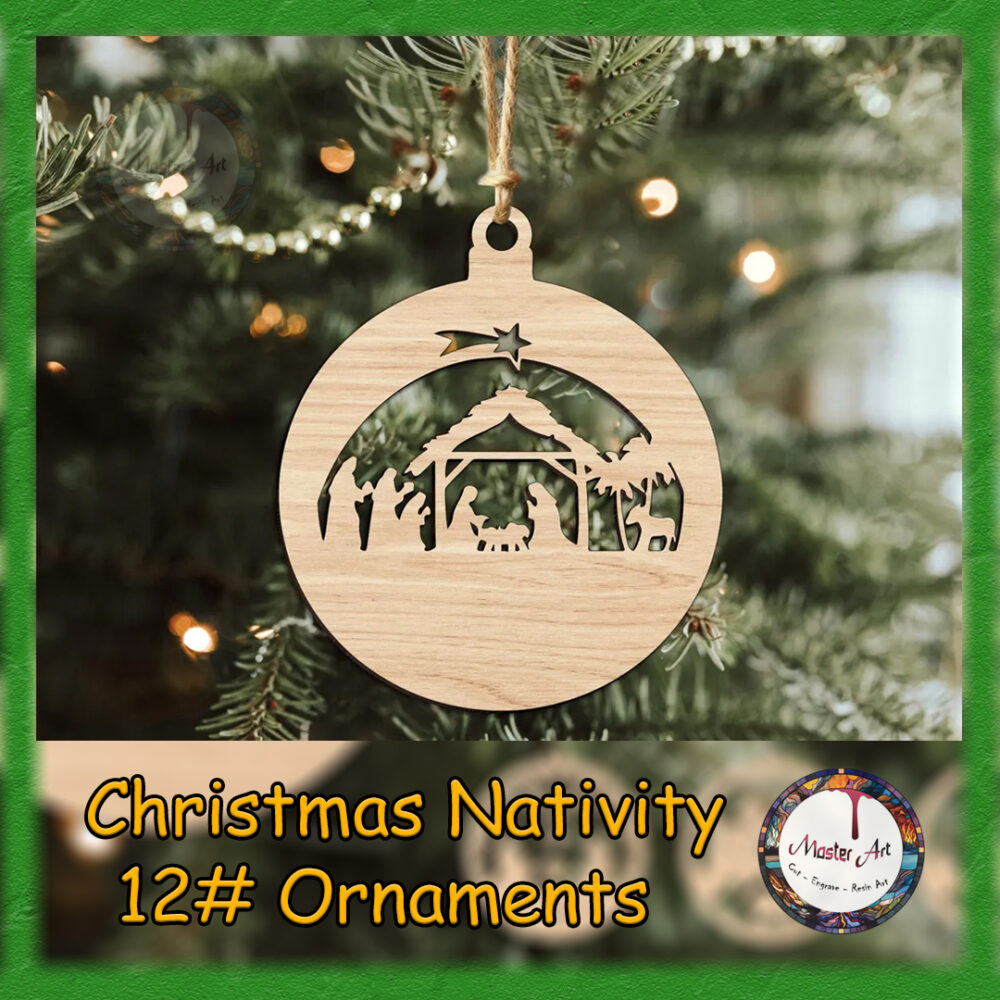 Christmas Ornament 12 designs - Image 5