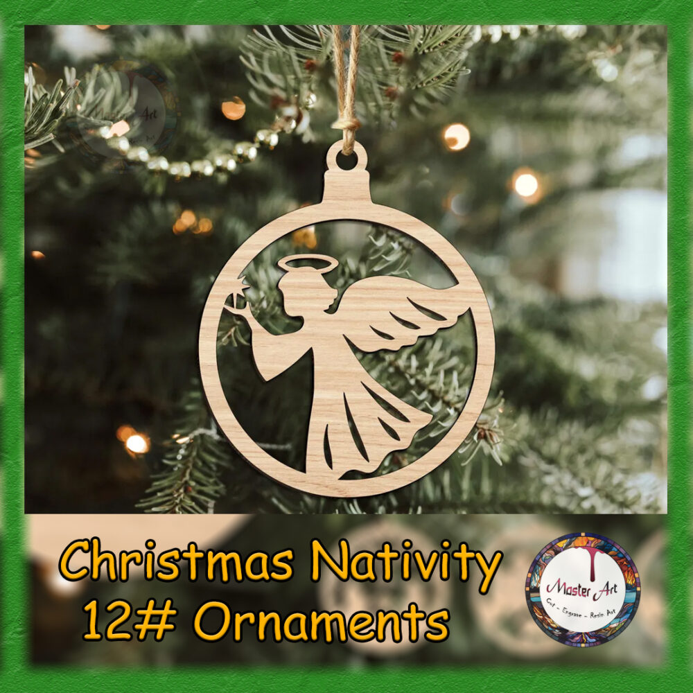 Christmas Ornament 12 designs - Image 6