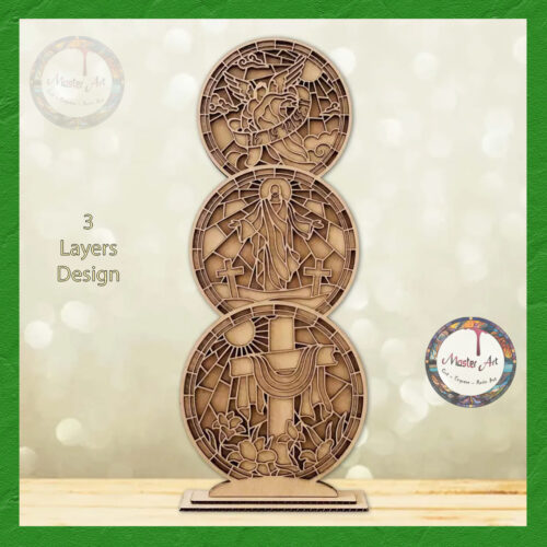 He Is Risen - 3 Layers Design